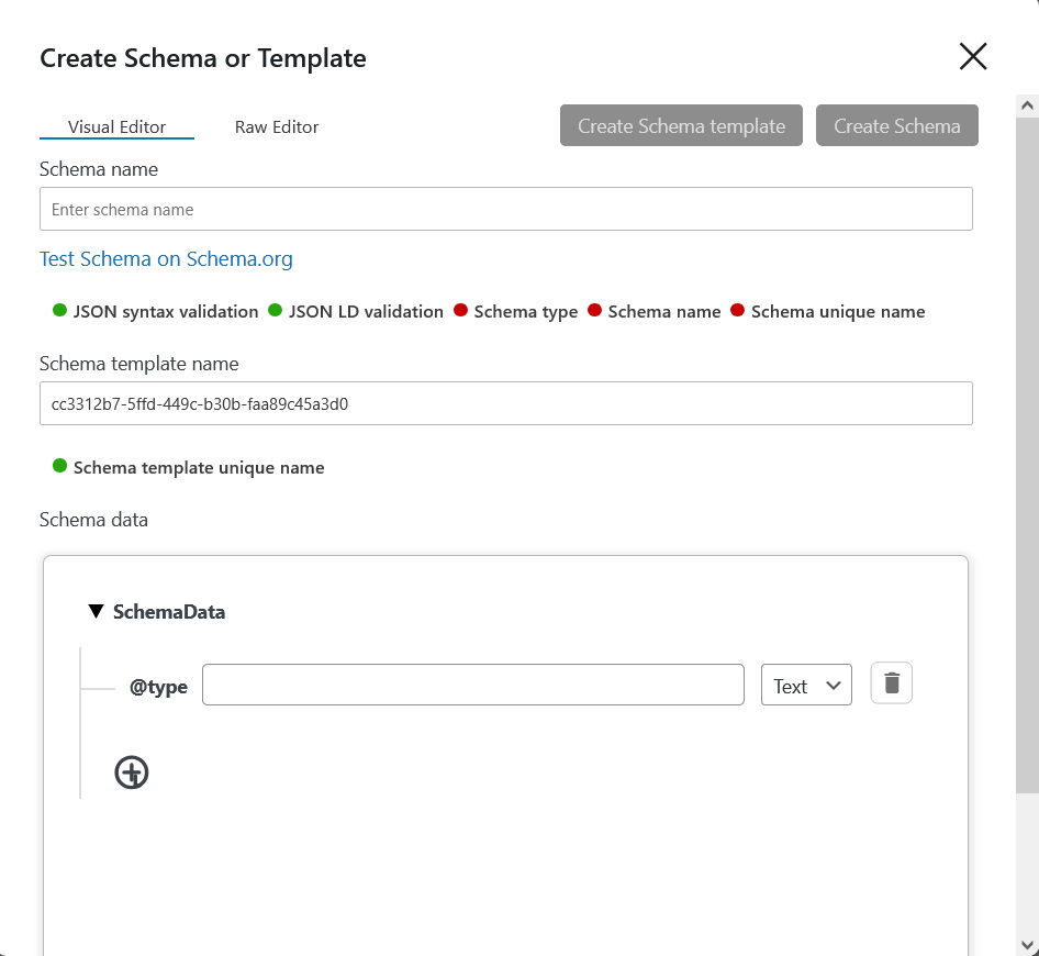 Validating schema markup using schema.org validator inside DefiniteSEO plugin