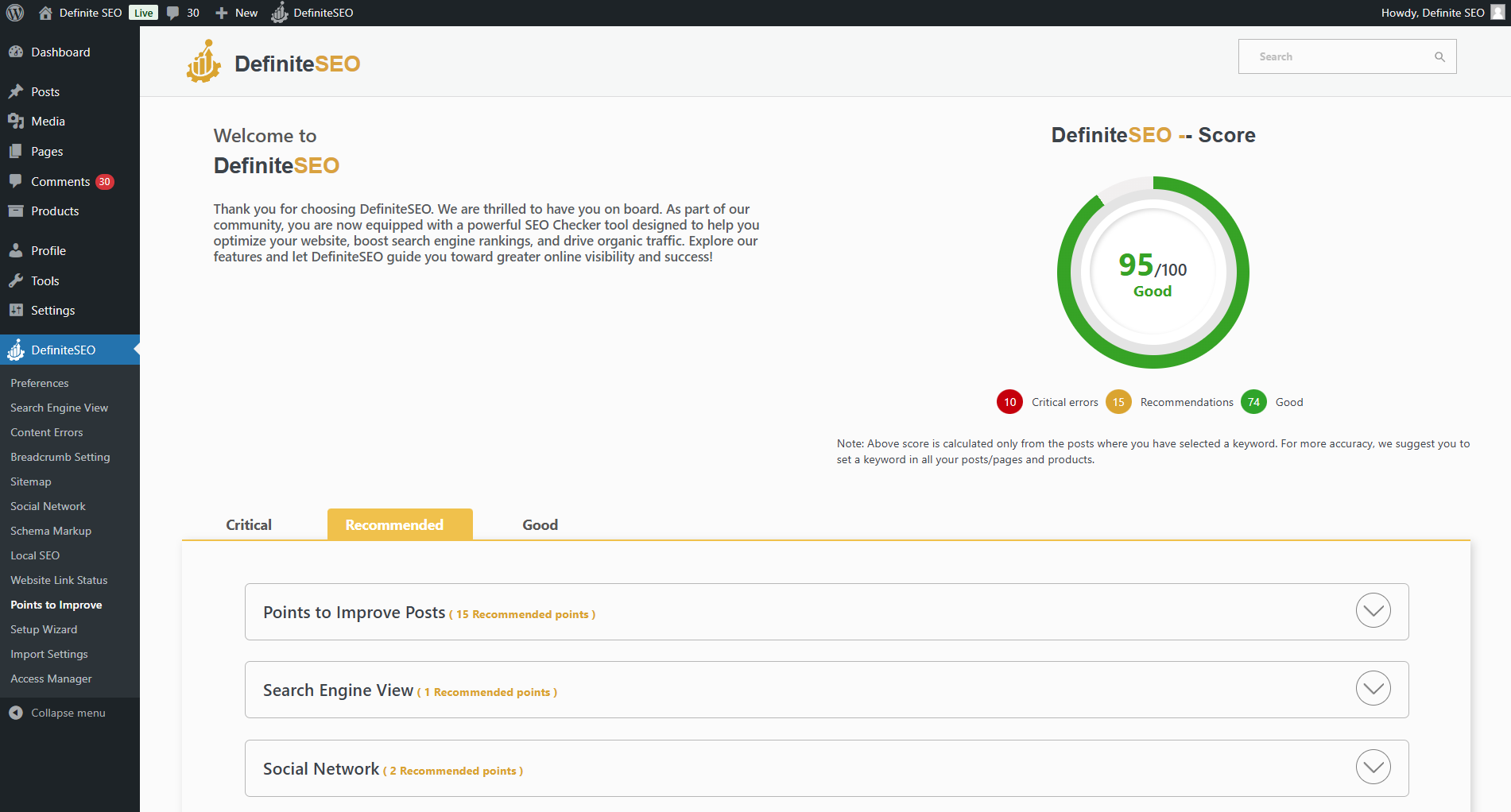 WordPress SEO Plugin