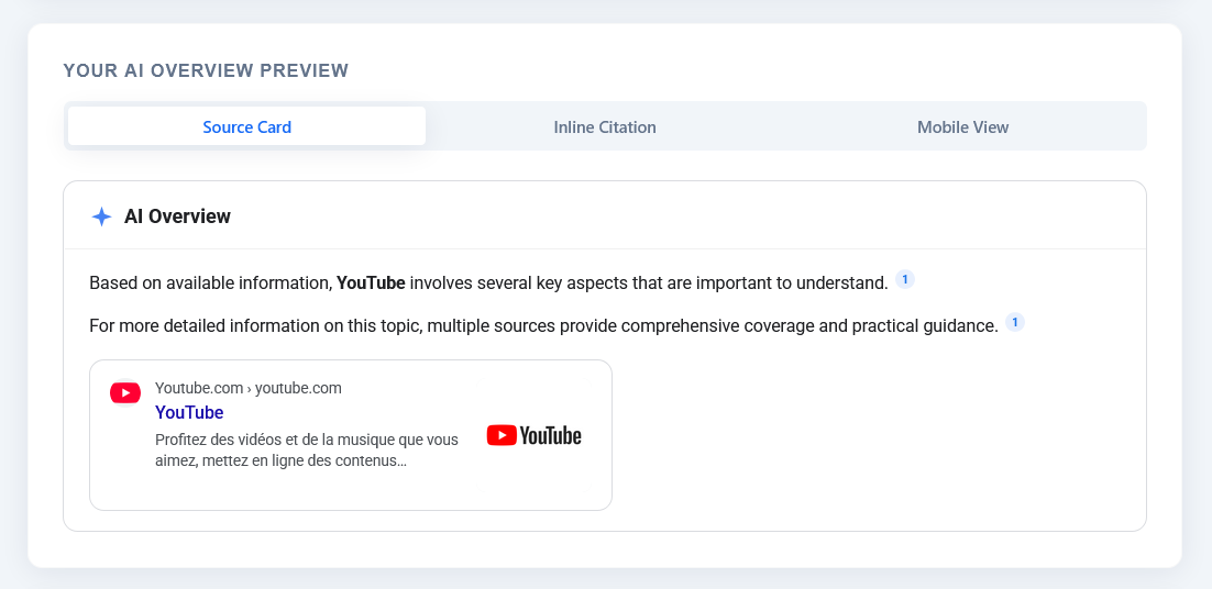 Overview Or Preview Google AI Overviews Preview Tool – DefiniteSEO