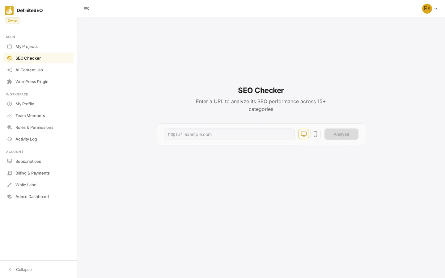 SEO Checker - Analyze Any Page in Seconds - Open the SEO Checker
