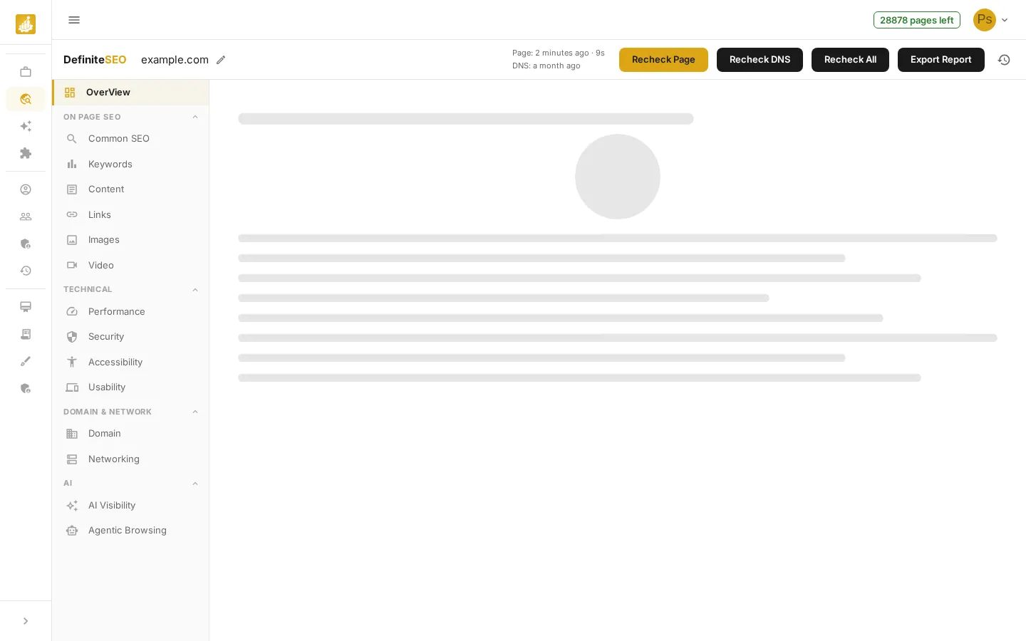SEO Checker - Analyze Any Page in Seconds - Run the analysis